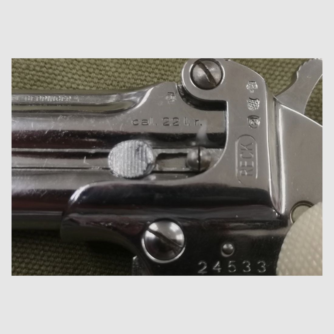 Derringer Reck  Kal.: .22lfb/.22lr