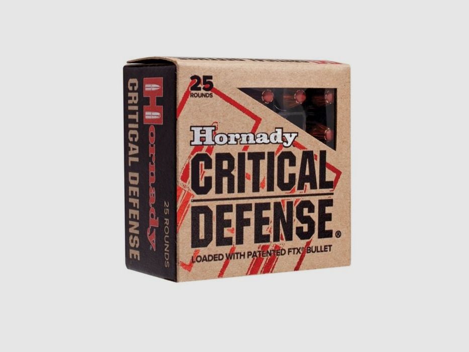 Patronen 380 Auto (9x17) 90 gr FTX® Critical Defense® x 25 Hornady 90080, Bild 7 von 12