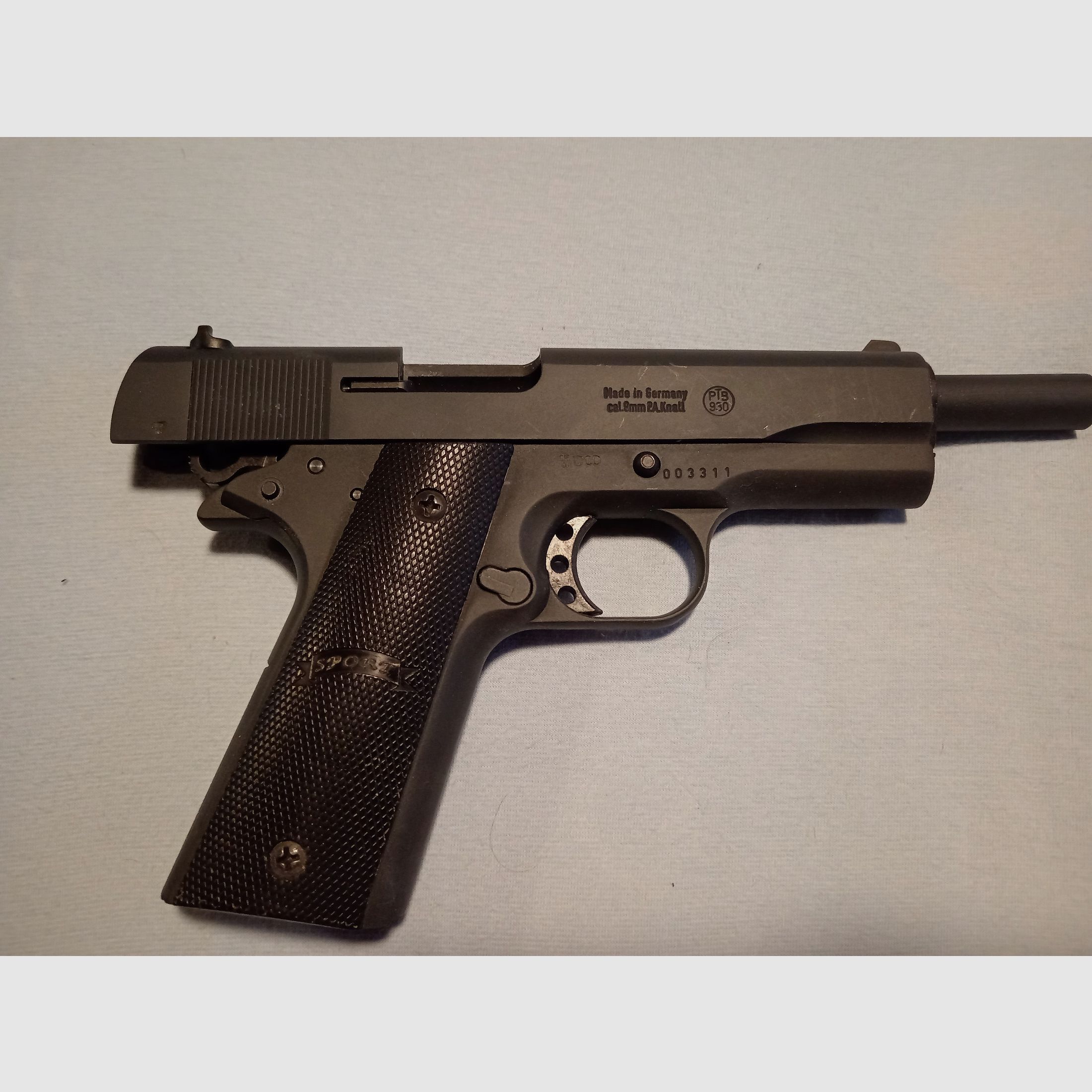 Blank firing 1911 MA