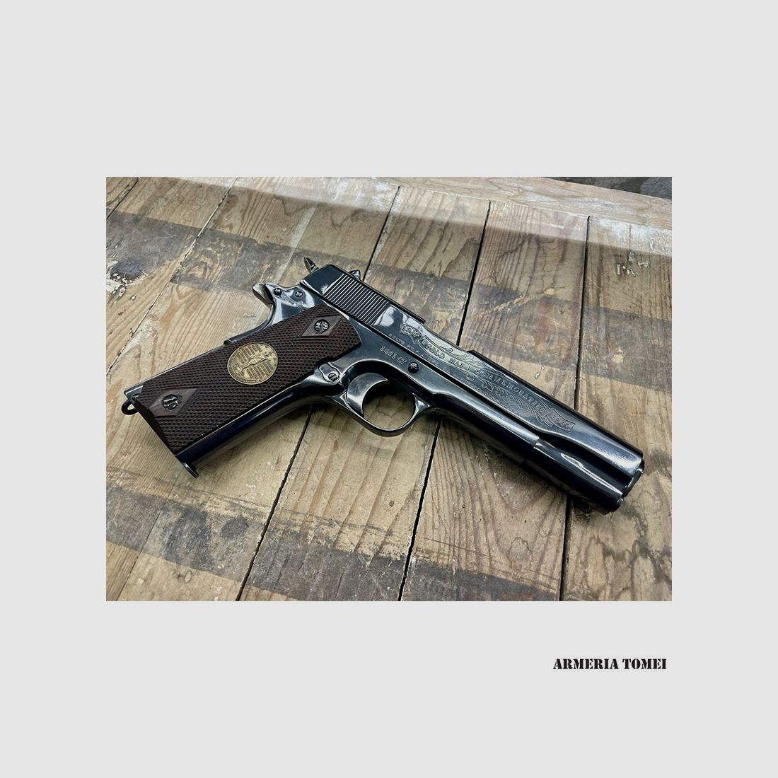 GEBRAUCHT – PISTOLE – COLT – 1911 Kal. 45 ACP (50. Jahrestag 1917-1967), Bild 2 von 6