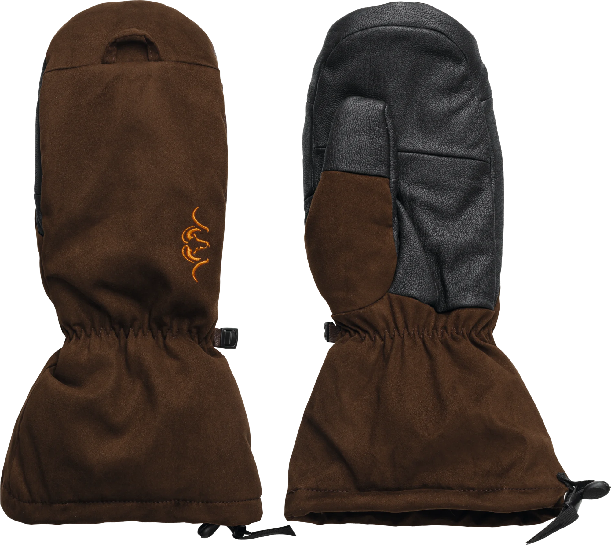 Suede Fäustlinge Marlon Dunkelbraun 8