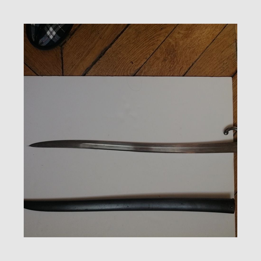 Sciabola Baionetta Chassepot mod. 1866 – Rara serie Z – con numero – ottime condizioni – una delle ULTIME, immagine 11 di 12