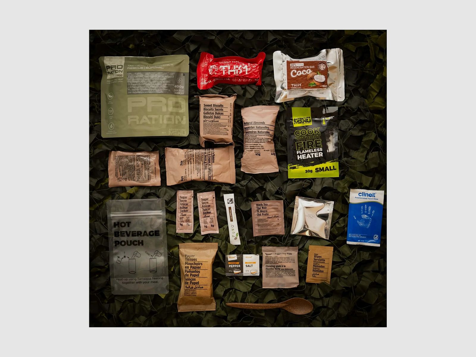 Halbtagesration Ultimate Tactical Ration Half Day Menü 2