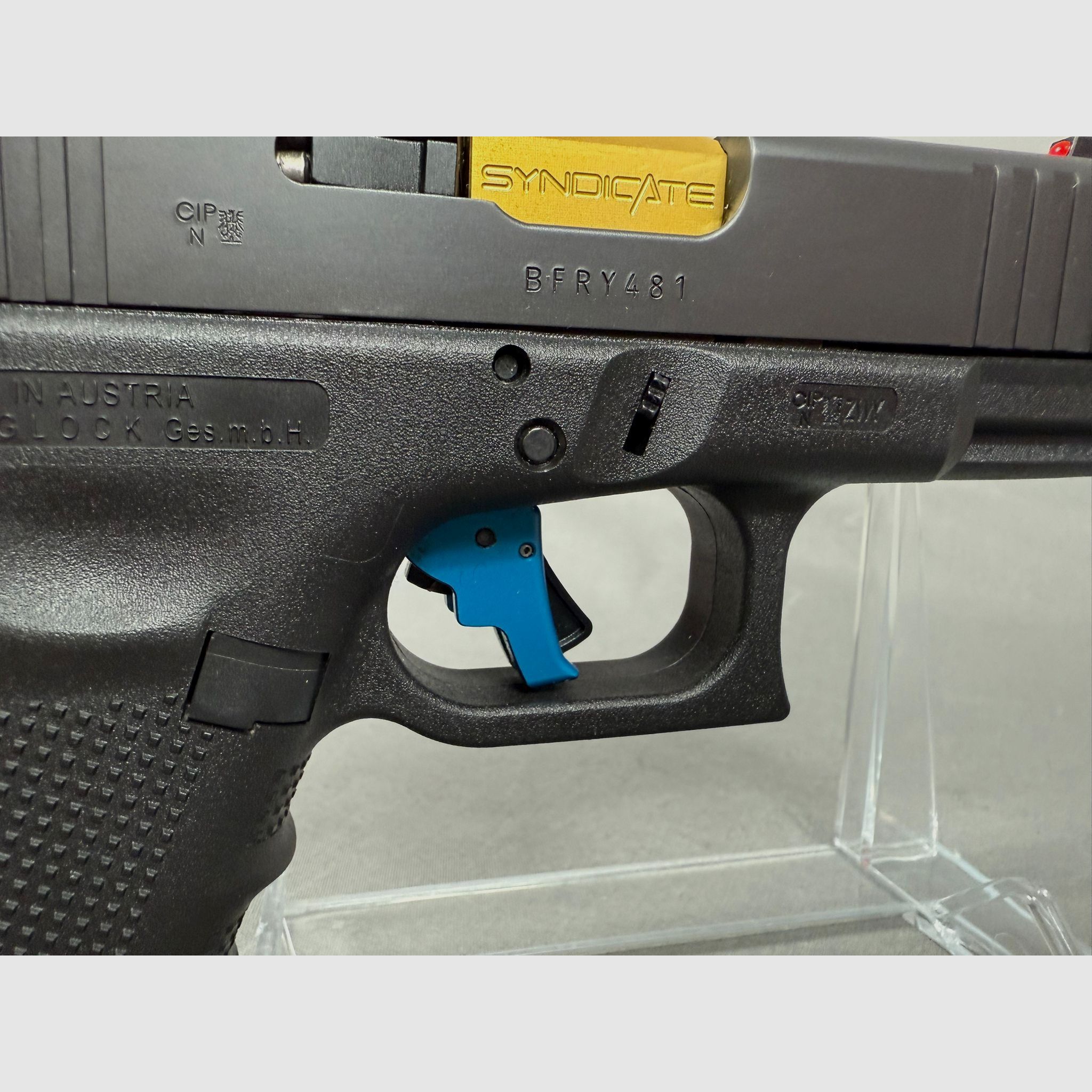 Glock 19 Gen 4  FS mit Syndicate 919 Lauf in 9mm Luger