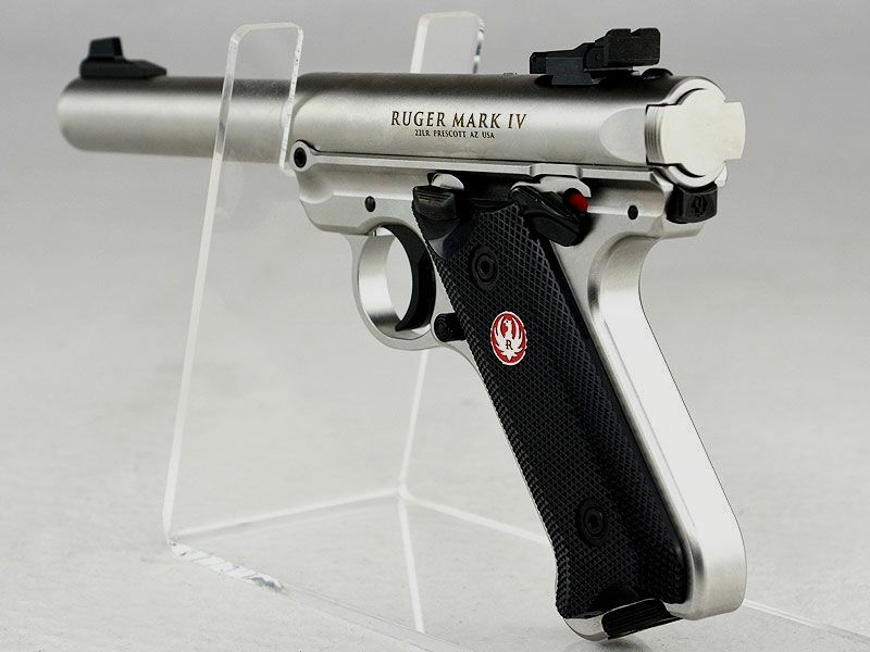 RUGER	 Mark IV Target Stainless 5,5 Zoll