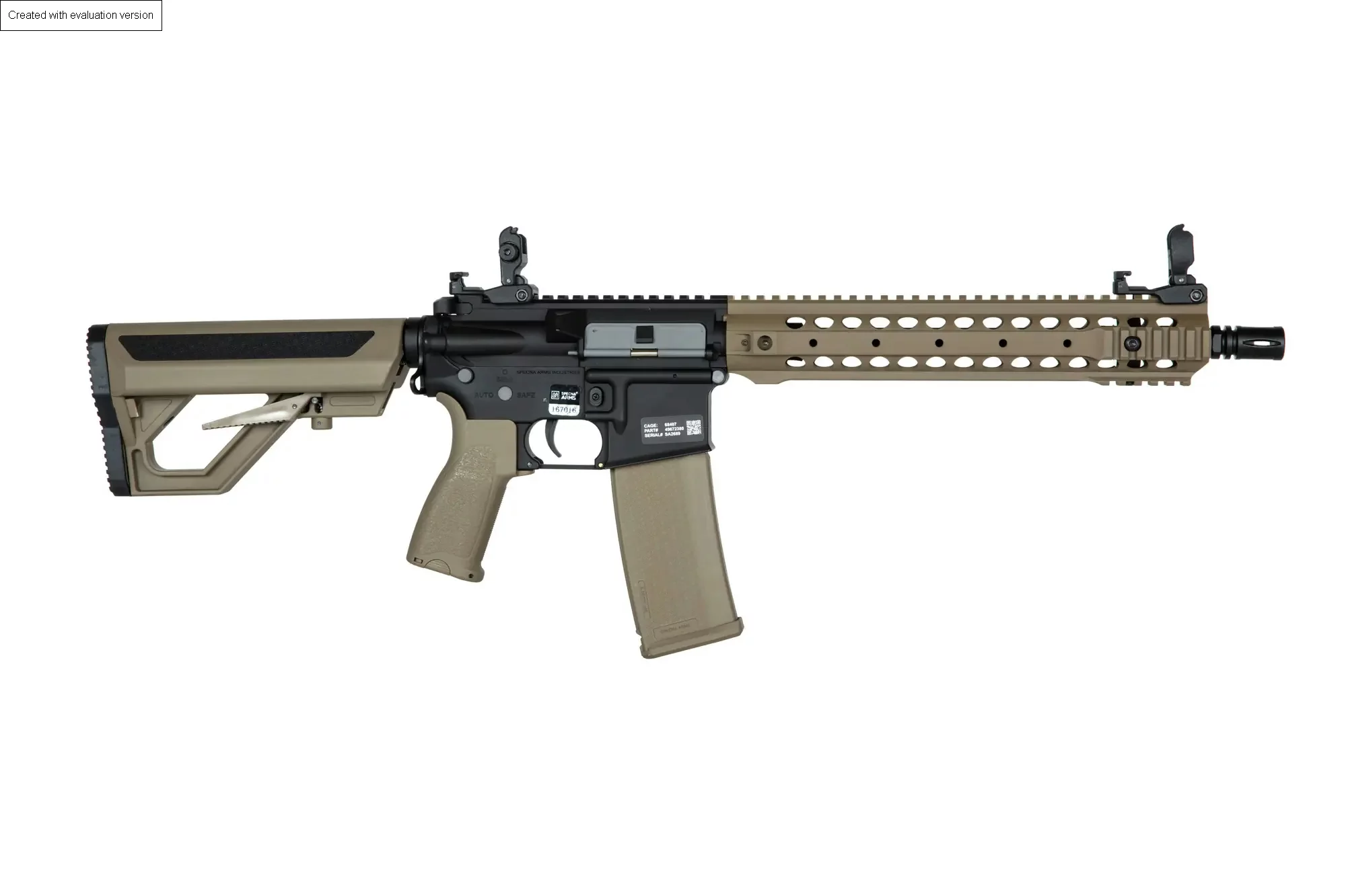 ASG carbine Specna Arms SA-E06-H EDGE – Heavy Ops Stock – Half-tan, image 24 of 34