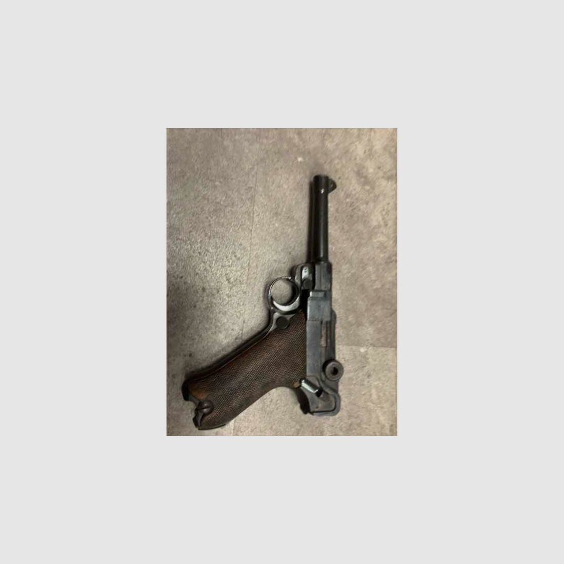 Pistole Luger P08 S/42 im Kaliber .9mm Luger gebraucht