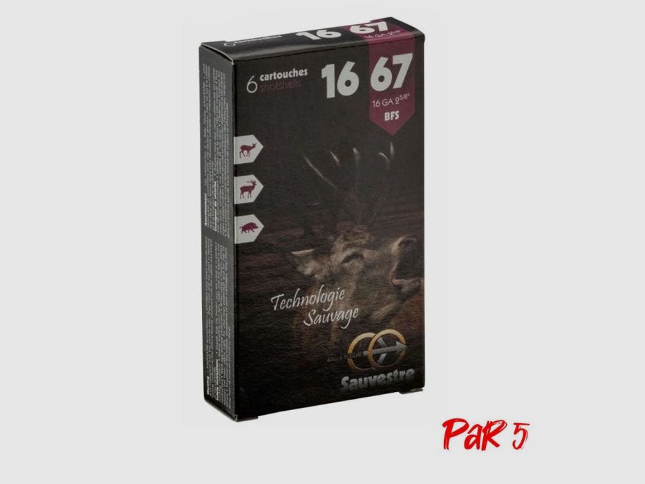 Sauvestre Cartridges for Big Game - Cal. 16/67 per 1, image 8 of 9