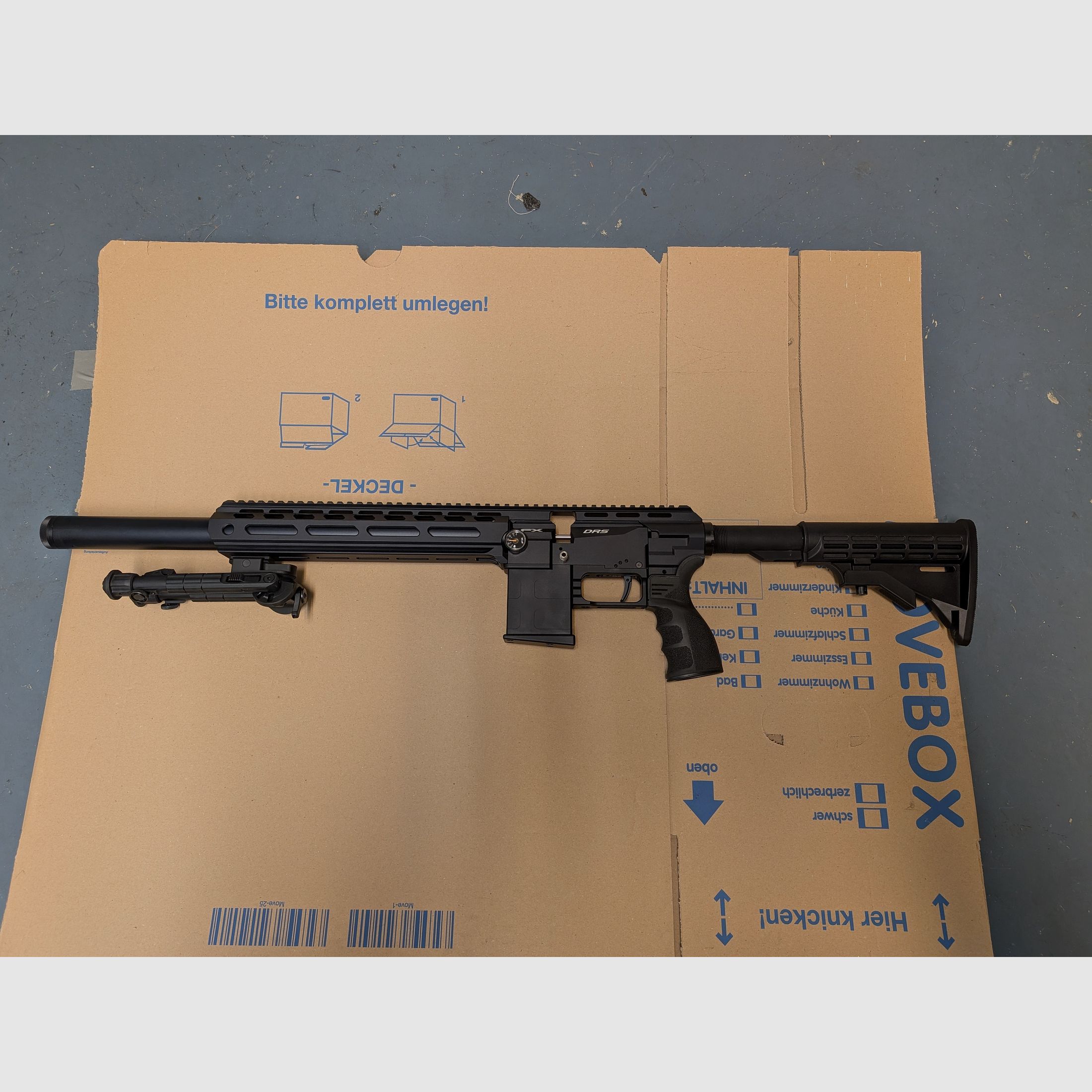 FX DRS Tactical 7,5Joule Cal. 5,5mm mit Zubehör 