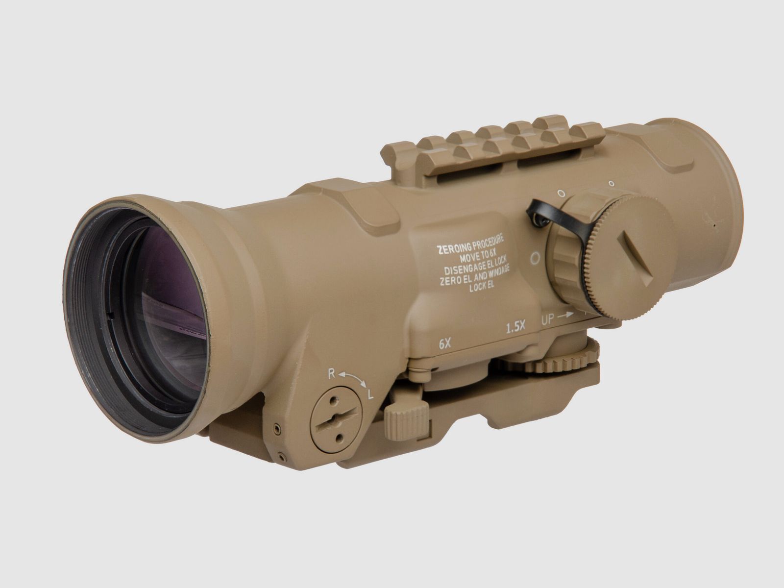 Elcan telescopio SpecterDR 1.5x/6x FDE – 7.62 NATO, immagine 4 di 5
