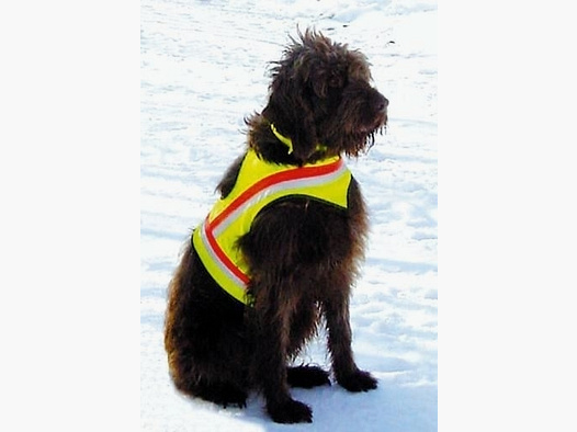 Hundewarnweste Gr.3 (55-70H/70-100B)Drahthaar