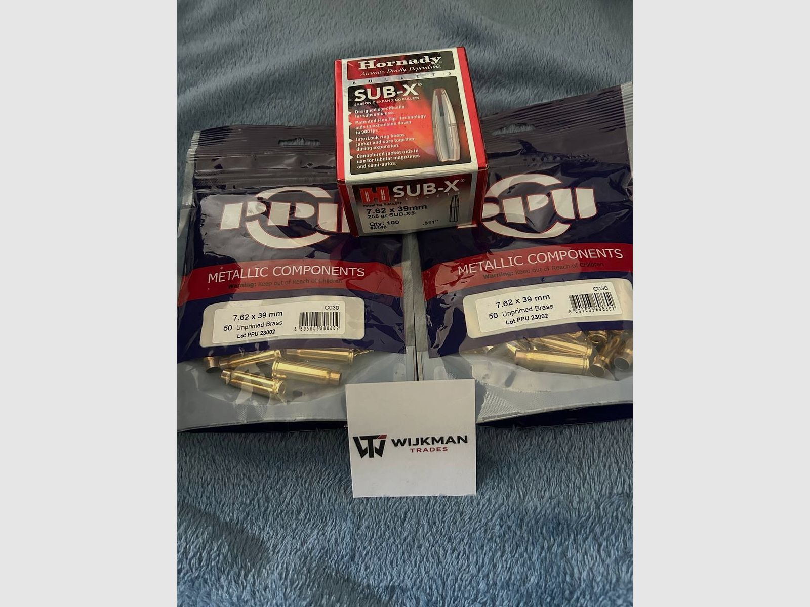 new box with 7.62x39 SUB-X 255gr