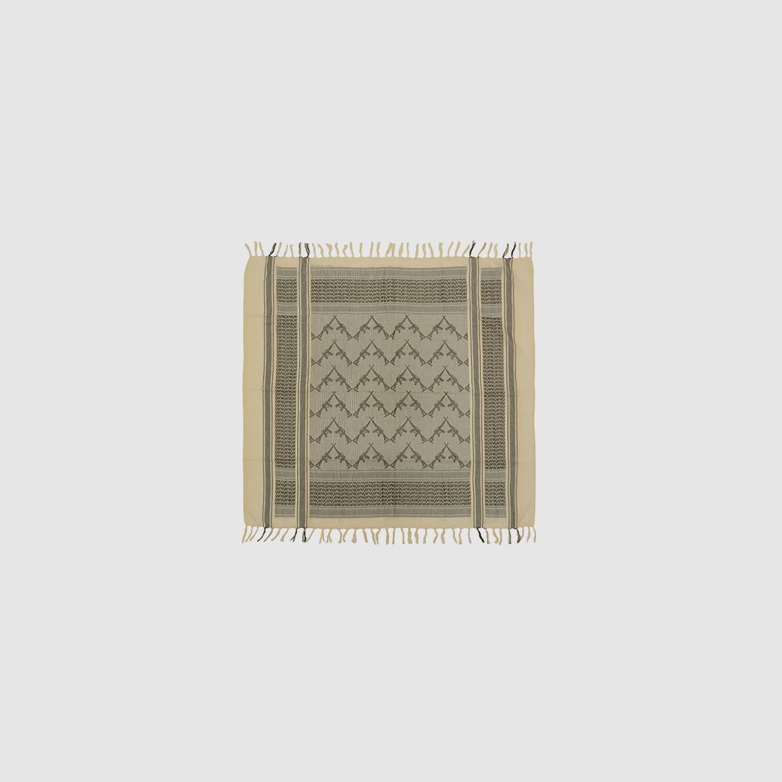 M16 Pattern Shemagh Scarf - Khaki