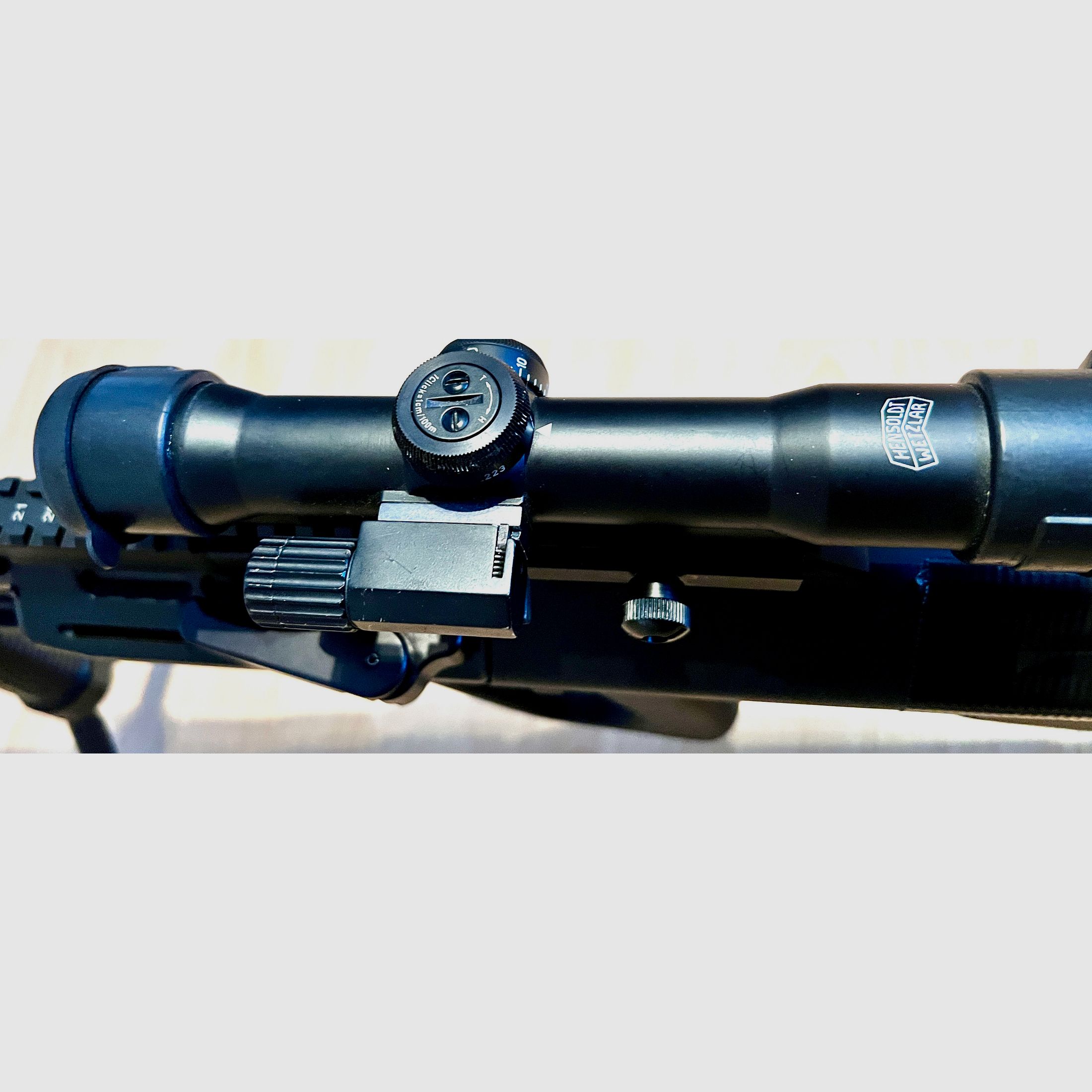 Steyr AUG reference weapon for sight test article - precision conversion prepared for sports use. (Alternative to Schmeisser, Hera, HK MR223, HK243, AR15, OA 15, Savage, DAR, Brunk, LDT)