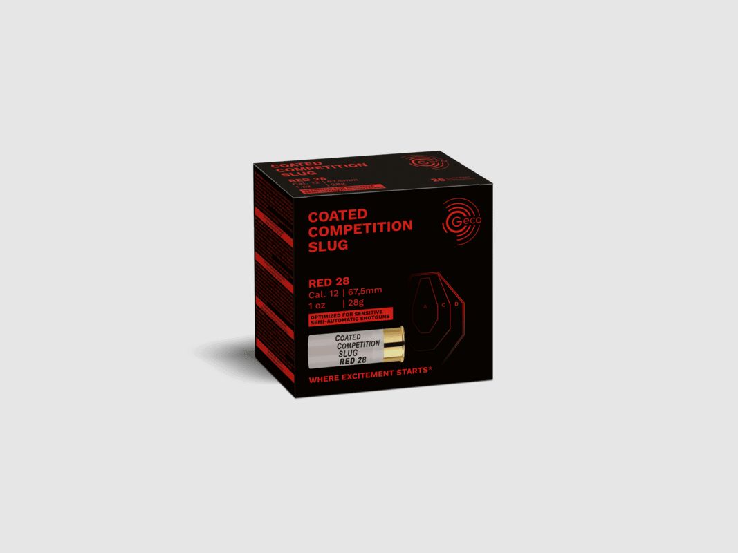 GECO SLUG COMPETITION CCS RED 28 12-67.5 X25, Bild 1 von 2