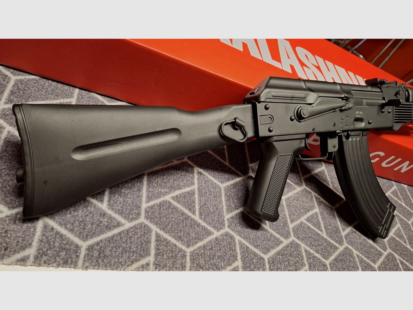 Kalashnikov AK101 G.S.G. Co2-Rifle de aire 4,5 mm-NUEVO!