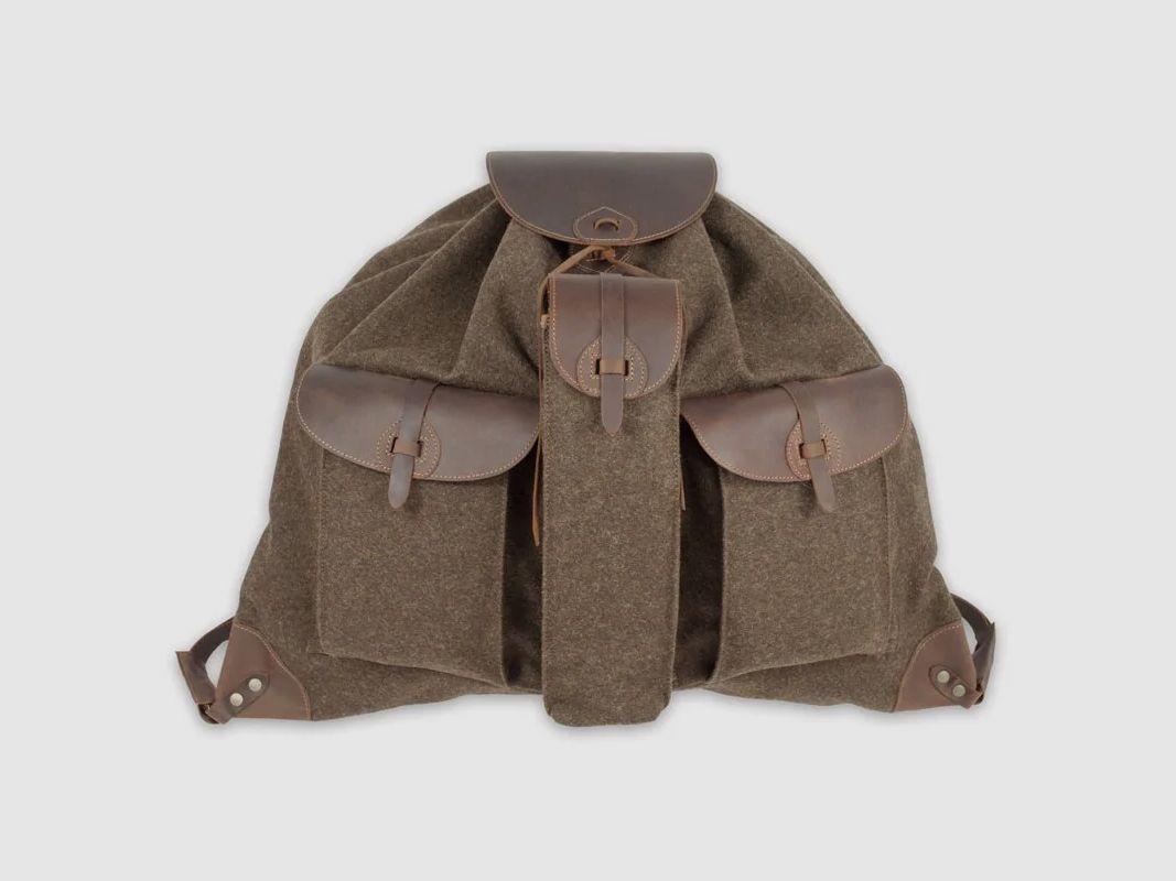 HUETTER Rucksack mit drei Taschen, Wolle Nr. 877, Bild 1 von 4