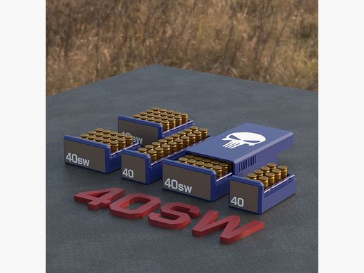Filamelt Munitionsbox für .40 S&W – 50 Schuss