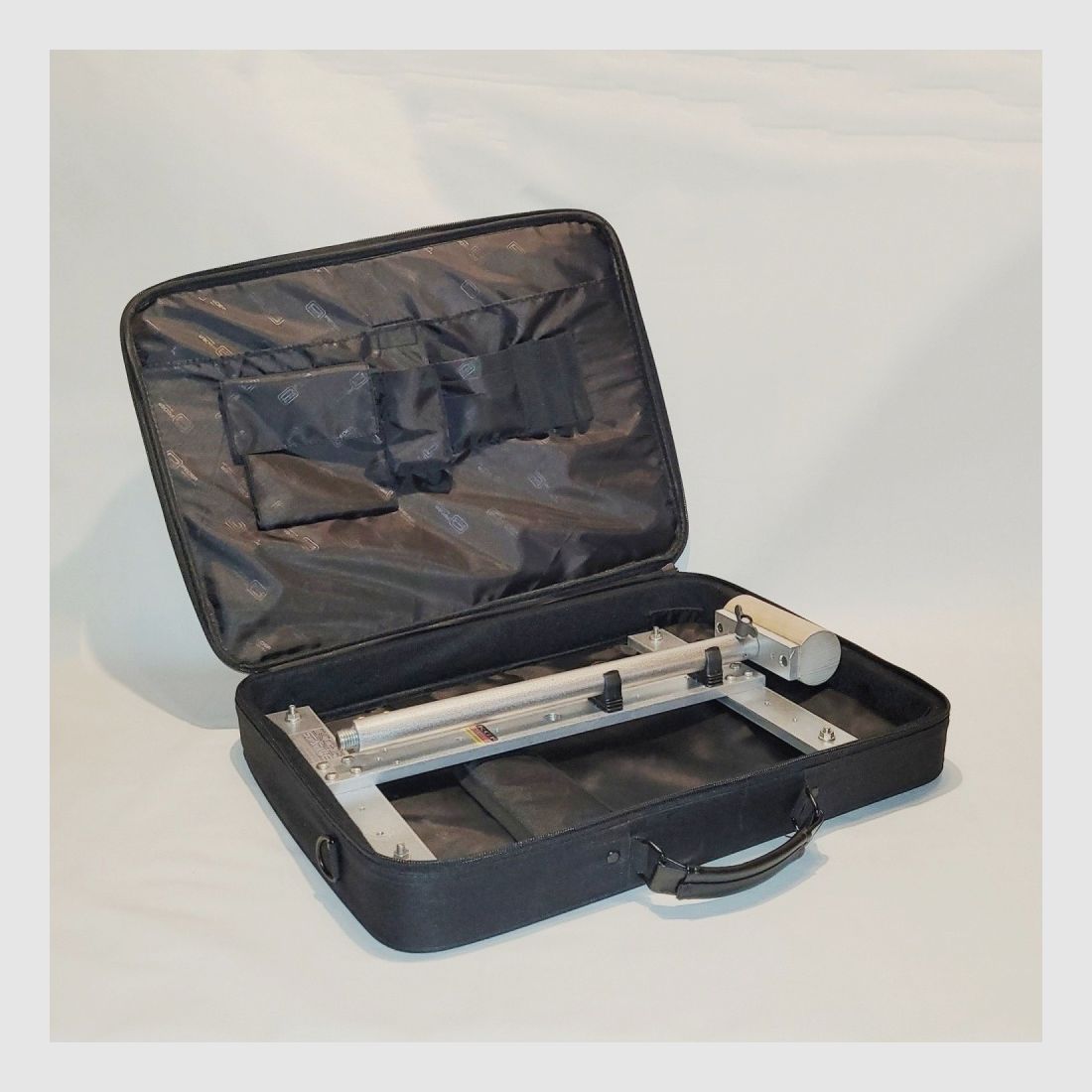 KGF-Auflagestativ - Auflageständer Alu HT-1000-Basic18 mit Buchenholz-Auflage 5x18cm, klappbar