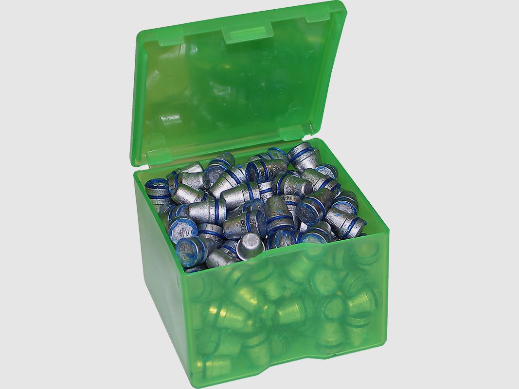 MTM Scatola per proiettili CAST-1-16 verde trasparente