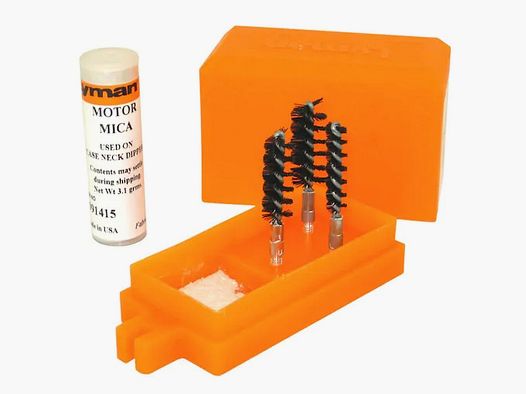 Lyman case neck cleaning and lubrication set / case mouth graphite applicator