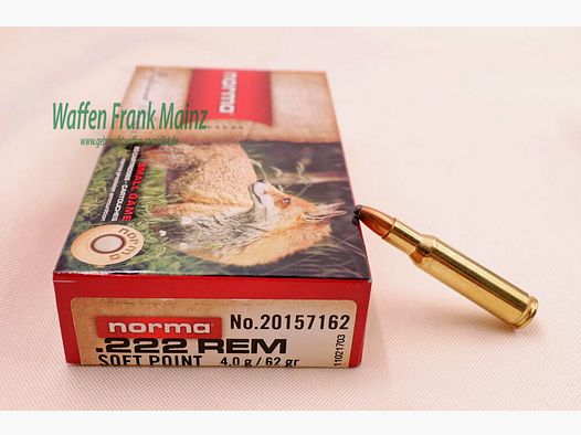 Norma Büchsenpatronen .222Rem