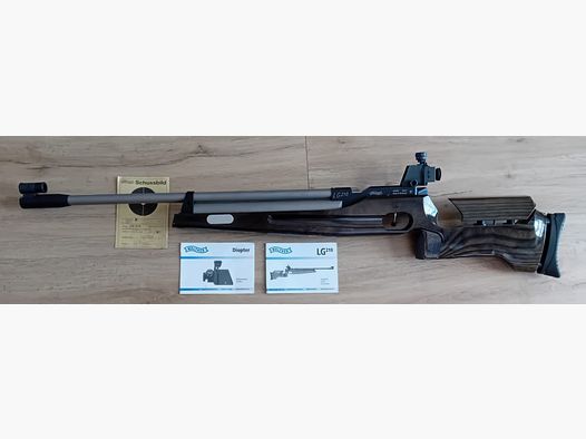 Air rifle Walther LG 210 SILVER