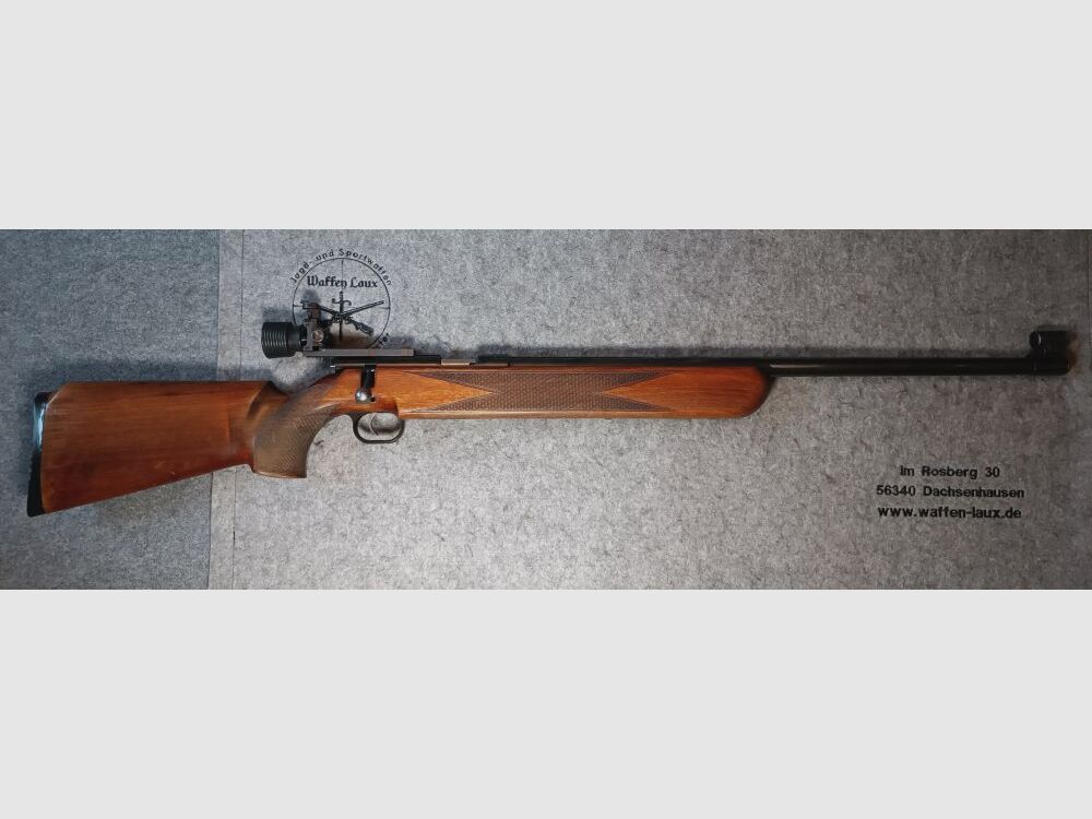 Anschütz Mod. 54 Match met diopter houten kolf