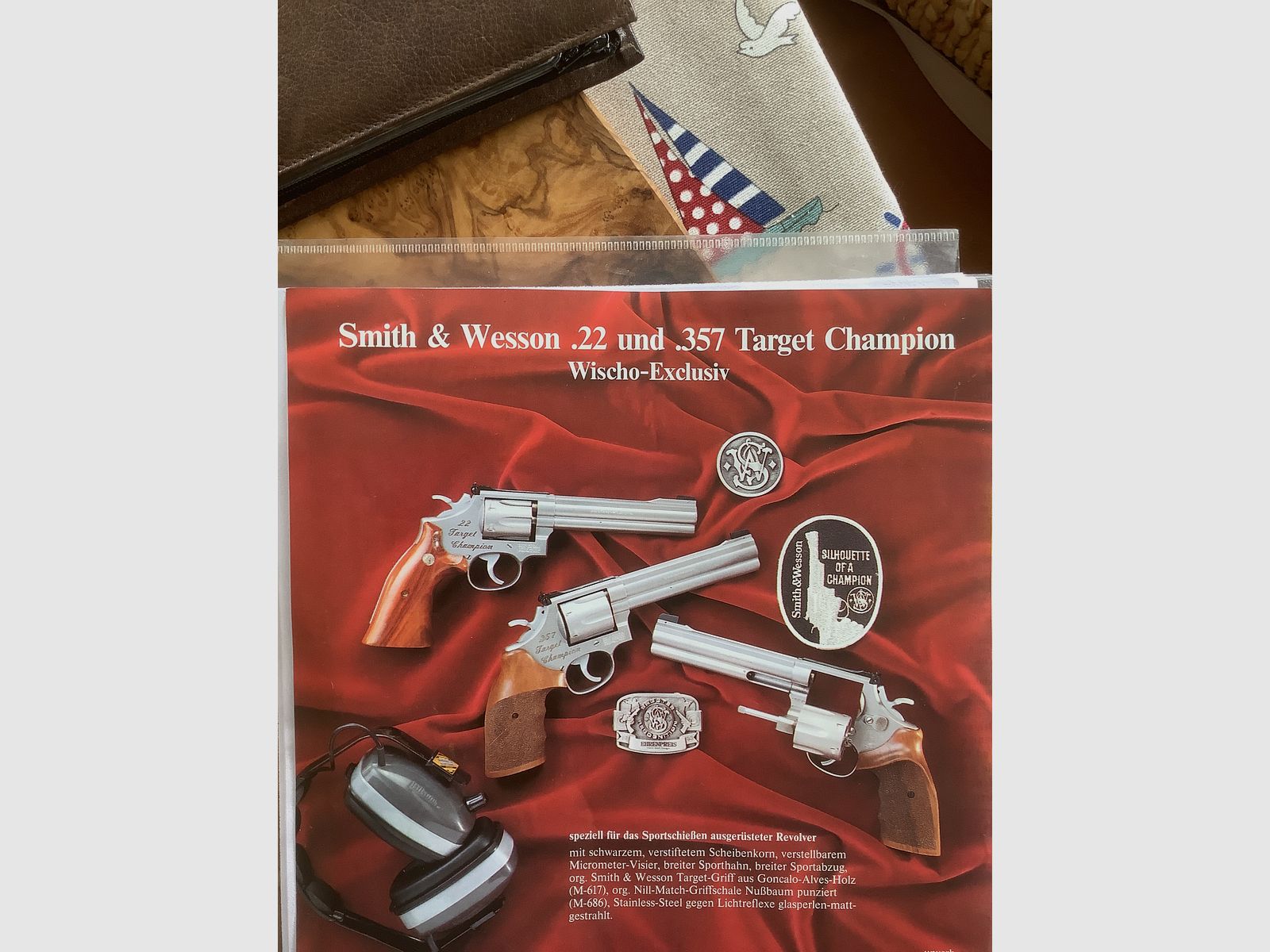 Smih&Wesson Revolver .357 Magnum Target Champion