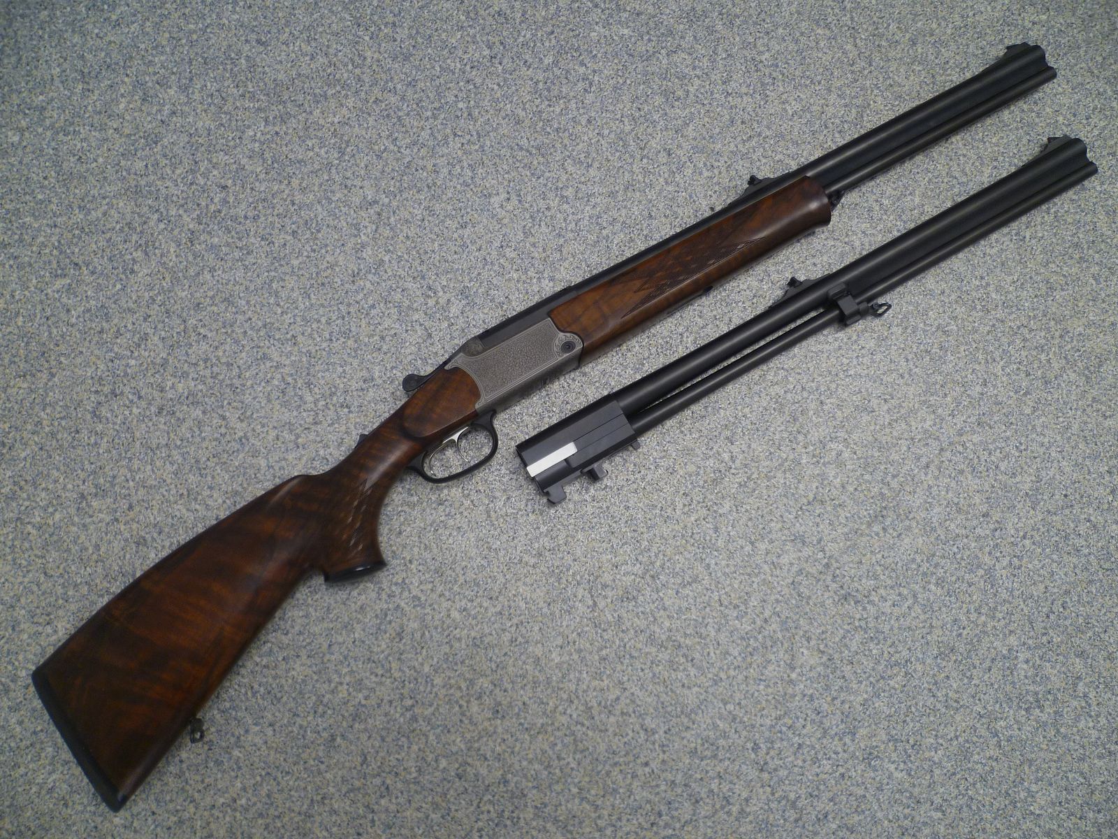 Bockbüchsflinte Blaser BBF 95 12/70 & 5,6x50R Mag. mit ATL 12/76 & .270 Win.