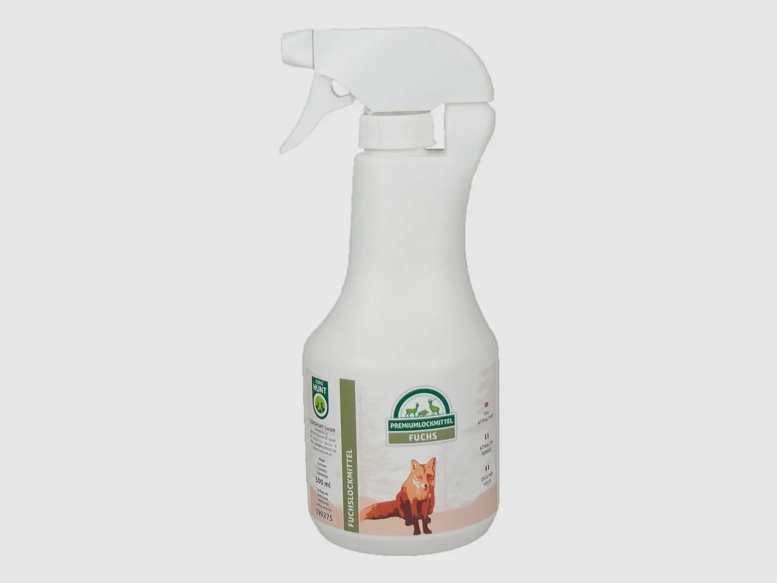EUROHUNT Wildlockmittel 500 ml – Fuchs, Schwarz-, Rot- oder Rehwild, Bild 1 von 4