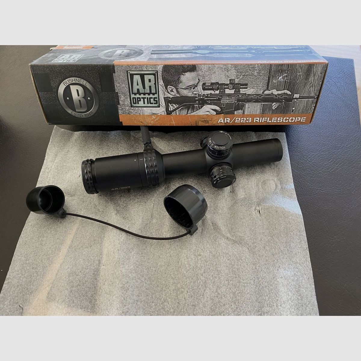 Bushnell AR/223 1-4x 24mm BTR-1 FFP Illuminated