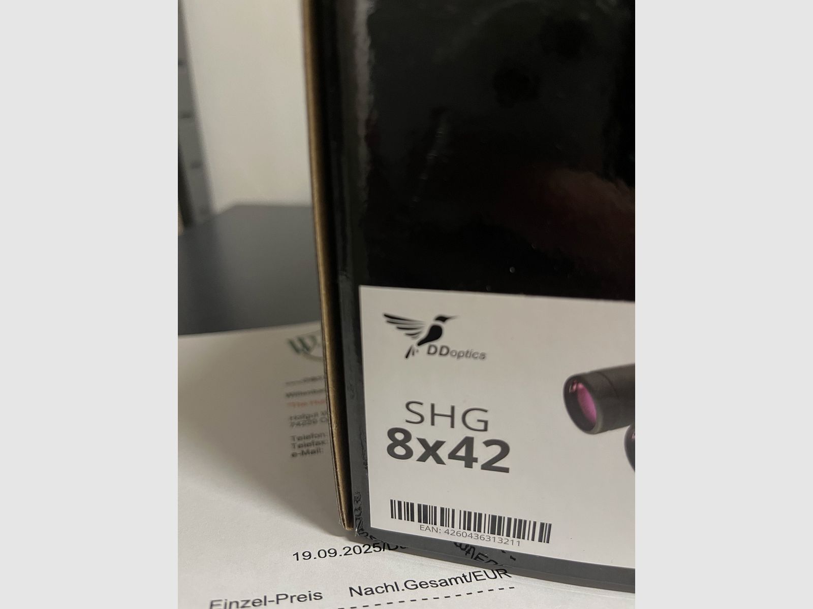 DDoptics SHG 10×42 – nuovo e mai usato, con garanzia