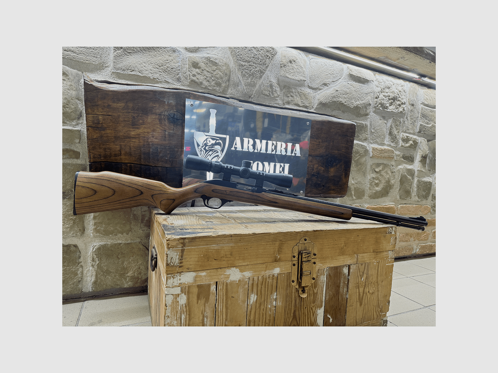 GEBRUIKT – BÜCHSE – MARLIN MOD. 64 kal. 22LR, afbeelding 1 van 5