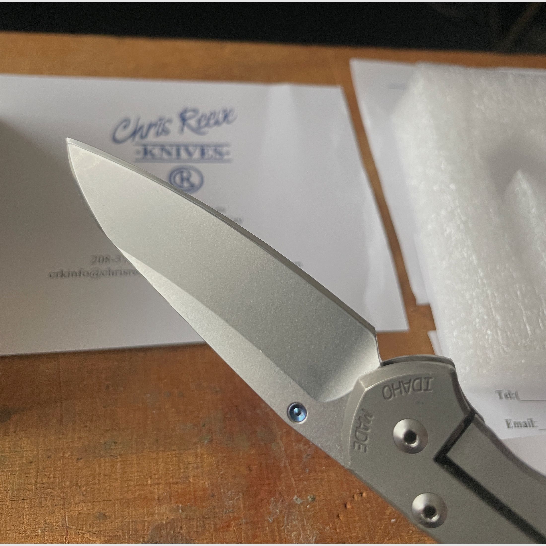 Chris Reeve "Small Sebenza INSINGO"  Tadchenmesser, komplett