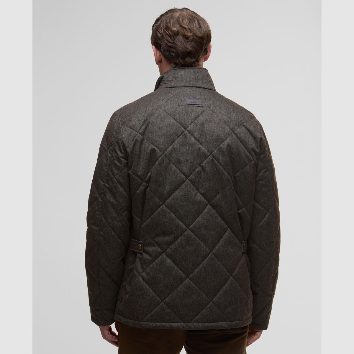 BARBOUR Chaqueta Acolchada de Invierno Shoveler Oliva