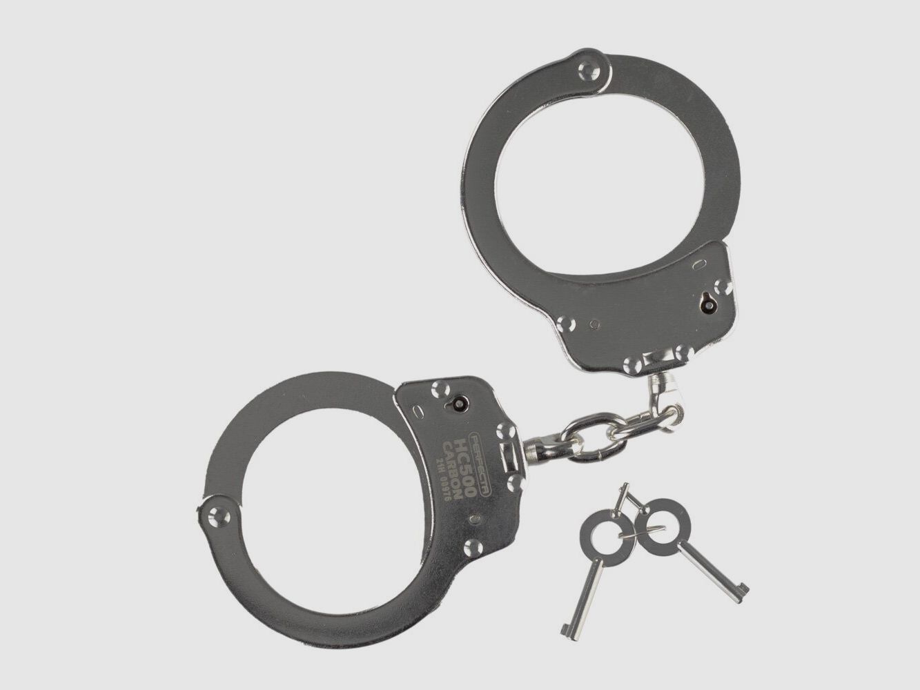 Perfecta HC 500 Carbon-Stahl Handschellen vernickelt