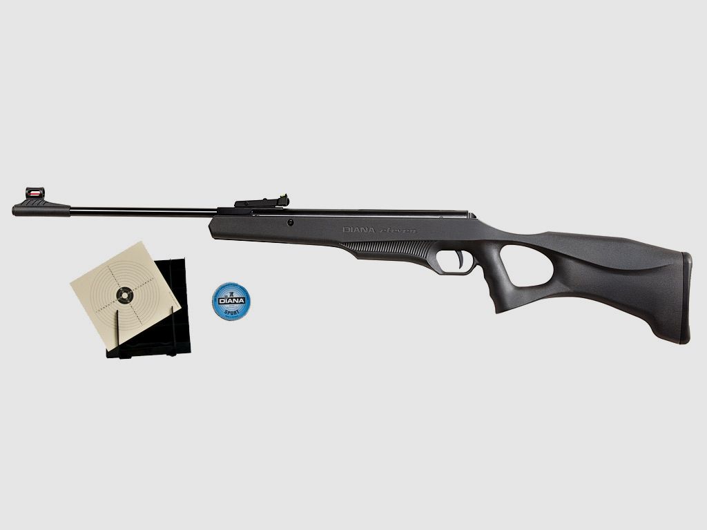 Starterset Einsteiger Kipplauf Luftgewehr Diana Eleven Kaliber 4,5 mm (P18)