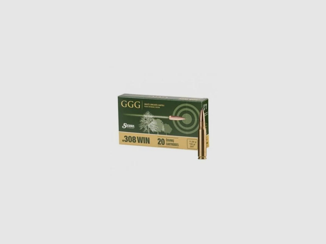 AMUNICJA KULOWA GGG .308 WIN DESIGN GPX19