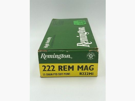 REMINGTON munizioni per fucile .222 Rem. Mag. 55 gr. High Velocity