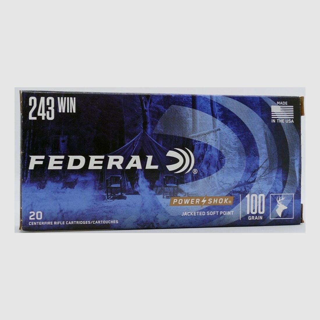 Federal .243 Win. Power-Shok