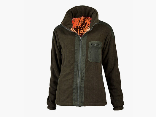 Hubertus Damen Fleece Wendejacke