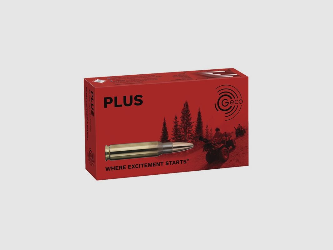 Box mit 20 Patronen Geco plus Kal. 9.3x74R 255gr 16.5G