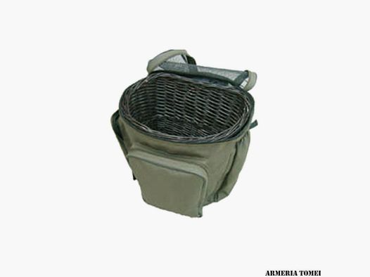 Kosz na grzyby z mocnego plecionego wikliny 45×45