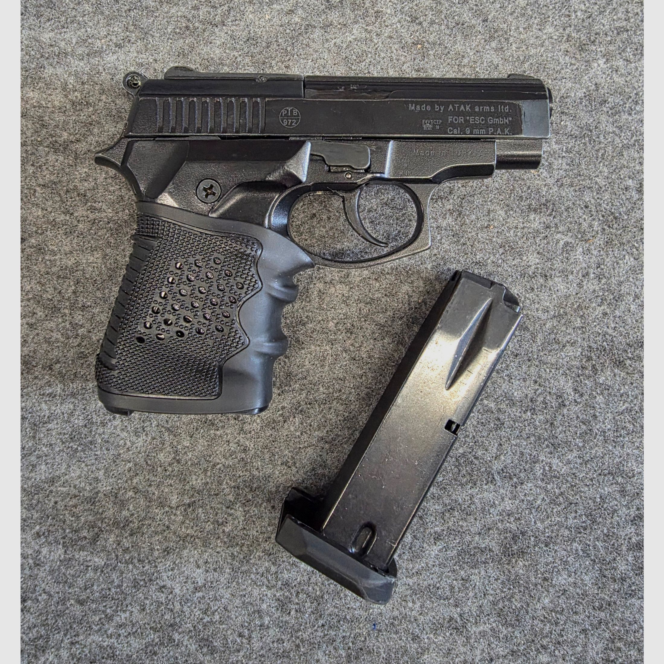 Zoraki Mod. 914 w kalibrze 9mm PAK Schreckschuss SRS PTB 972