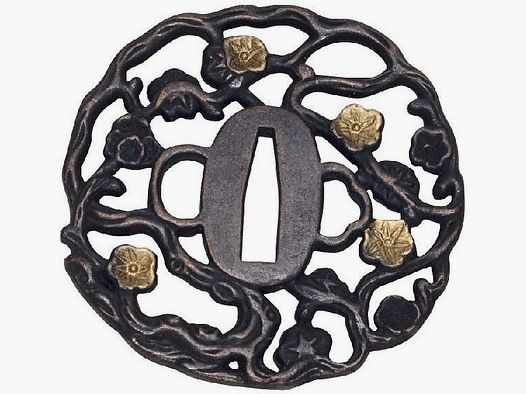 John Lee Golden Flower Tsuba