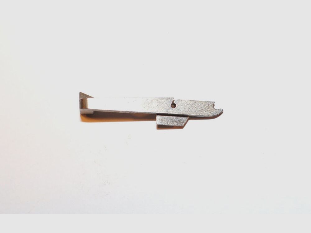 Fabbrica d'armi di Berna Usato fermo di chiusura per pistola d'ordinanza svizzera Parabellum 1906 cal. 7,65mmPara W+F P08