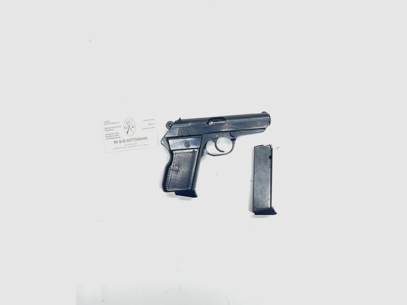 ZBROJOVKA BRNO VZOR 70 7,65mm Browning