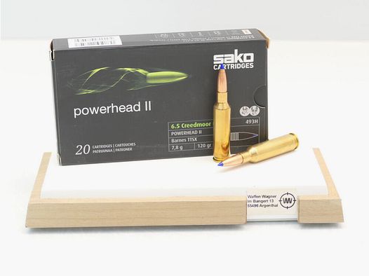 Sako Powerhead II 7.8g/120grs A20 6.5 Creedmoor