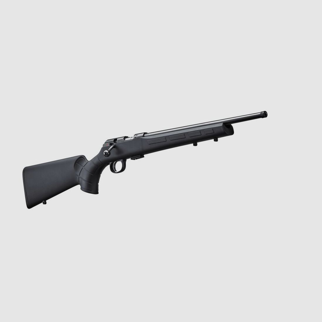 CZ KK fucile ripetitore 457 Synthetic 16" / 413mm 1/2"-20 UNF calcio in polimero con superficie soft-touch